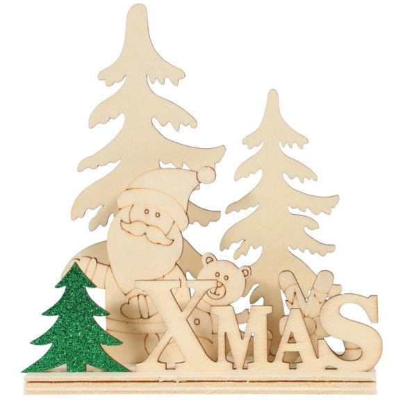 HARD TO FIND!! Christmas House DIY 3D Craft Kit Dollar Tree 4 Pack - Picture 3 of 6